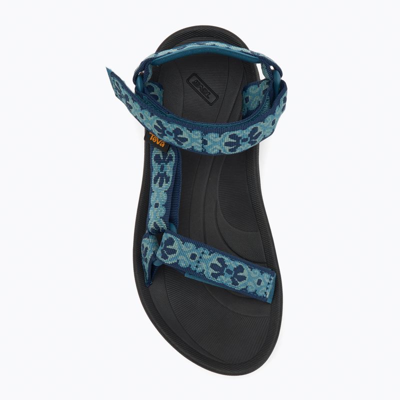 Teva Winsted Damen Sandalen Archiv floral Krone blau/ Kleid blauen 5