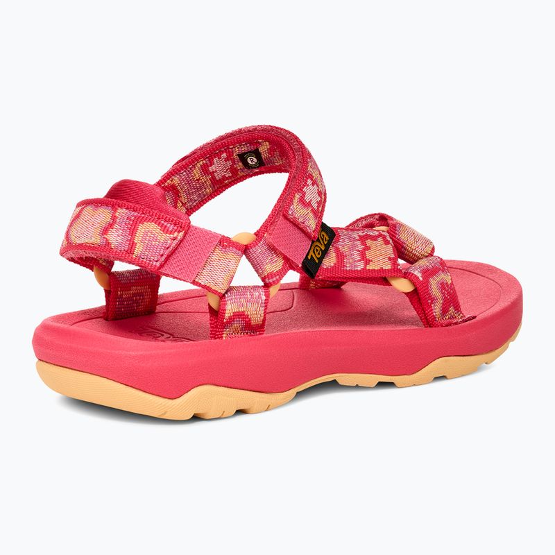 Teva Hurricane XLT2 neon floral lilas Kindersandalen 4