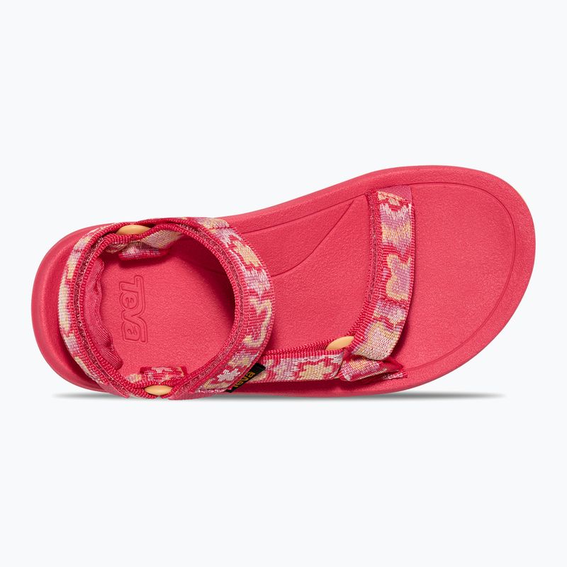 Teva Hurricane XLT2 neon floral lilas Kindersandalen 5