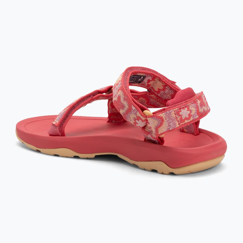 Teva Hurricane XLT2 neon floral lilas Kindersandalen 3