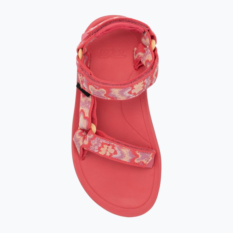 Teva Hurricane XLT2 neon floral lilas Kindersandalen 5