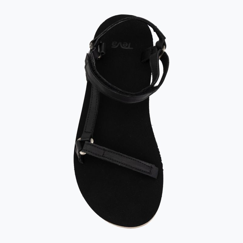 Damen-Sandalen Teva Original Universal Slim Leather black/tan 5