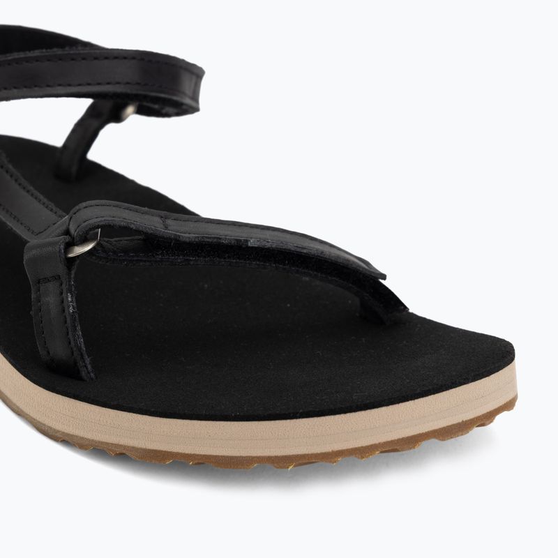Damen-Sandalen Teva Original Universal Slim Leather black/tan 7