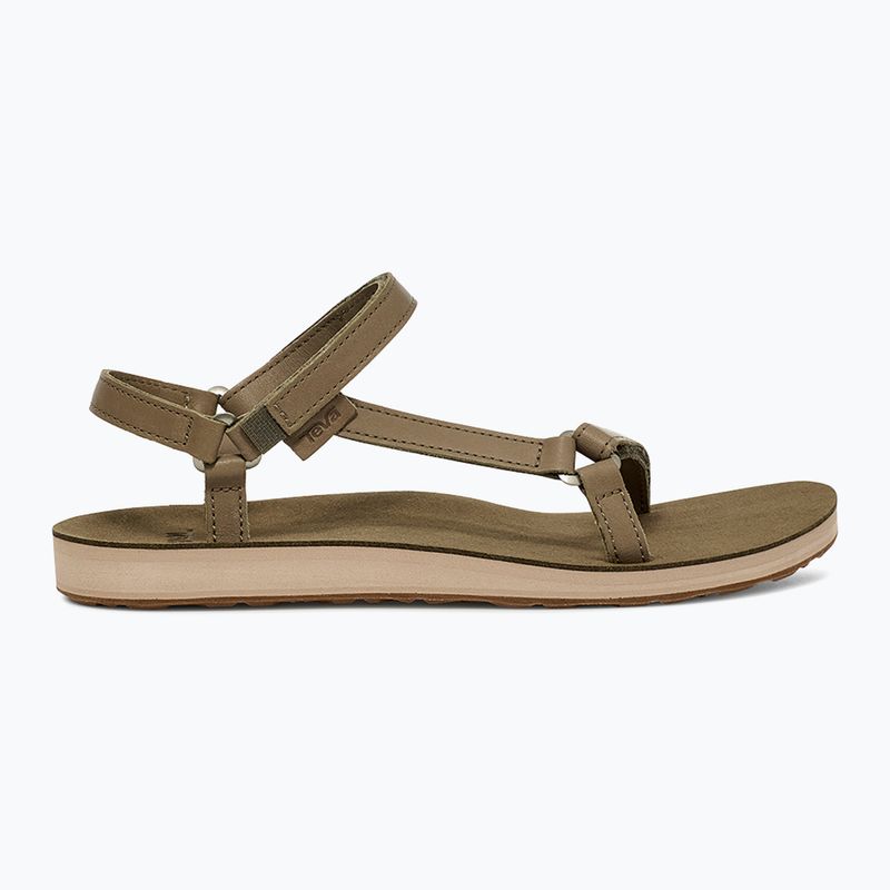Damen-Sandalen Teva Original Universal Slim Leather burnt olive 8