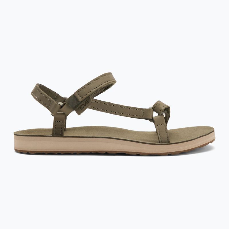 Damen-Sandalen Teva Original Universal Slim Leather burnt olive 2
