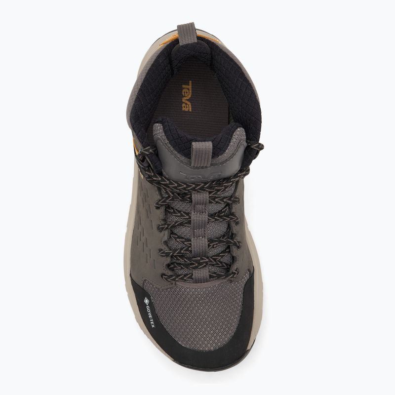 Teva Grandview Max GTX Herren-Trekkingschuhe anthrazit/schwarz 5