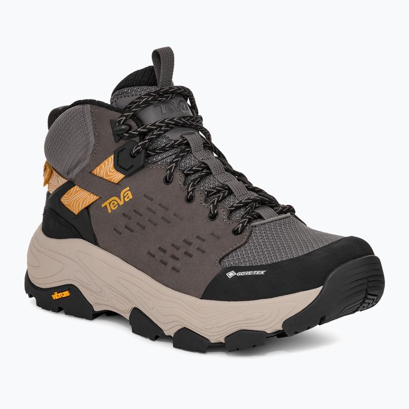Teva Grandview Max GTX Herren-Trekkingschuhe anthrazit/schwarz 8
