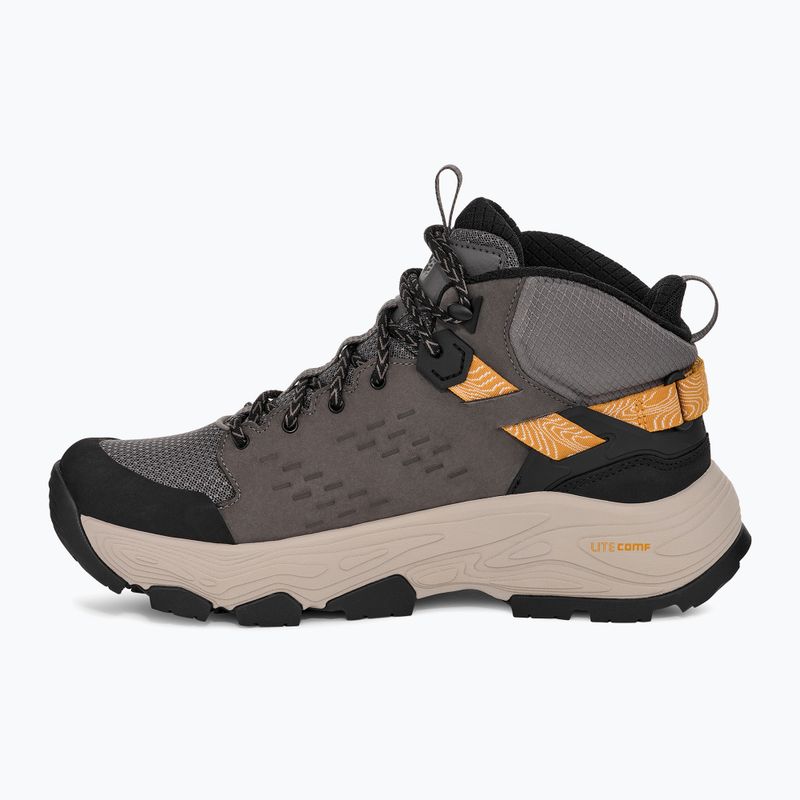 Teva Grandview Max GTX Herren-Trekkingschuhe anthrazit/schwarz 10