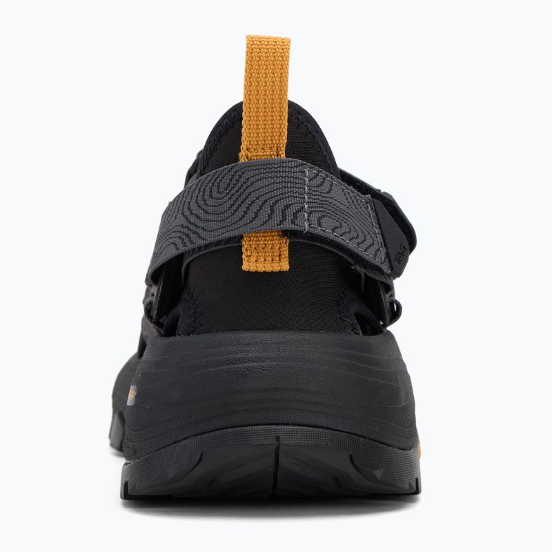 Teva Damen Sandalen Grandview Max schwarz 6