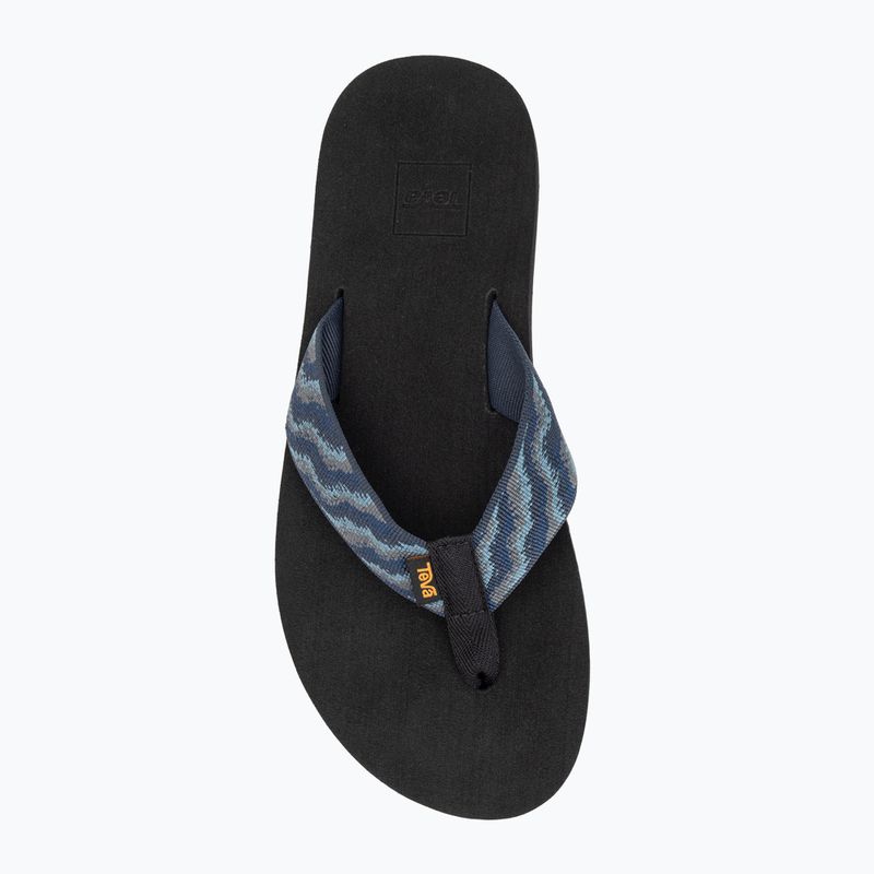 Teva Mush II Herren-Flip-Flops neon wave/navy 5