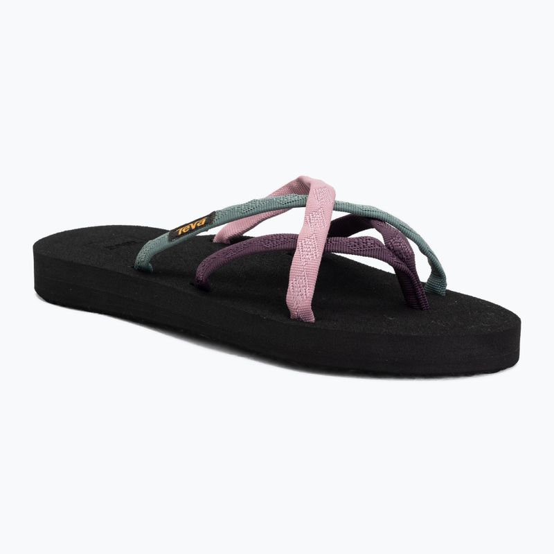 Damen-Flip-Flops Teva Olowahu lilas multi