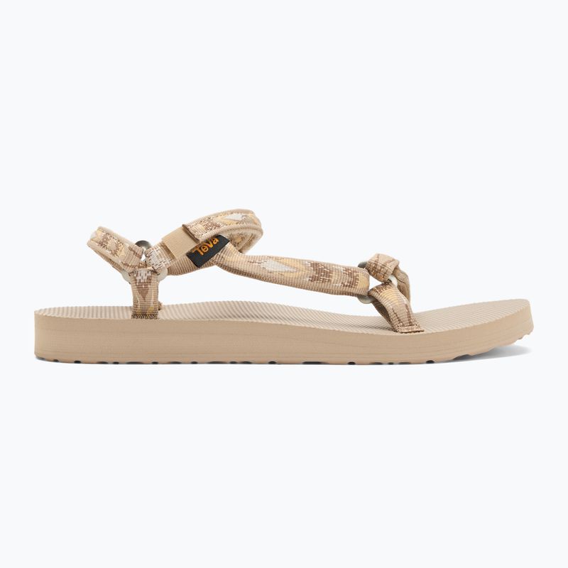Teva Damen Sandalen Original Universal Slim Archiv Flügel weiß Pfeffer 2