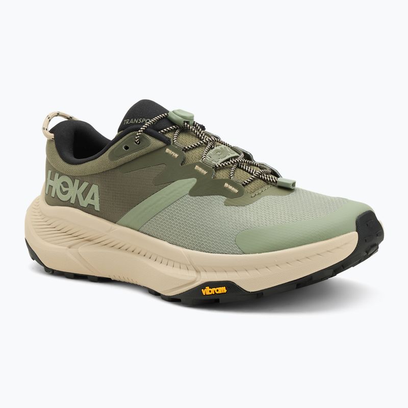 HOKA Herren-Trekking-Schuhe Transport sea moss/eucalyptus