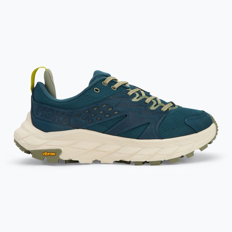 Wanderschuhe Herren HOKA Anacapa Breeze Low blue twilight/oat milk 2