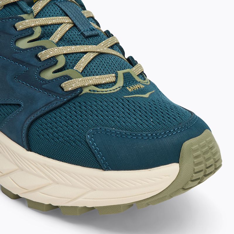 Wanderschuhe Herren HOKA Anacapa Breeze Low blue twilight/oat milk 7