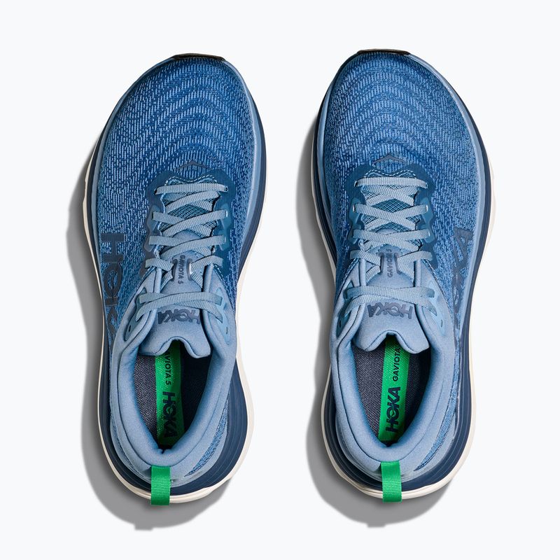 HOKA Herren Laufschuhe Gaviota 5 downpour/thunder cloud 8