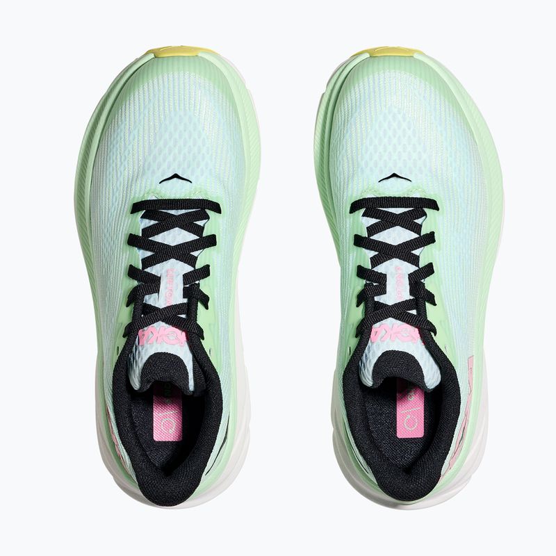 Laufschuhe Herren Kinder HOKA Clifton 9 mint fluorite/snow melt 8