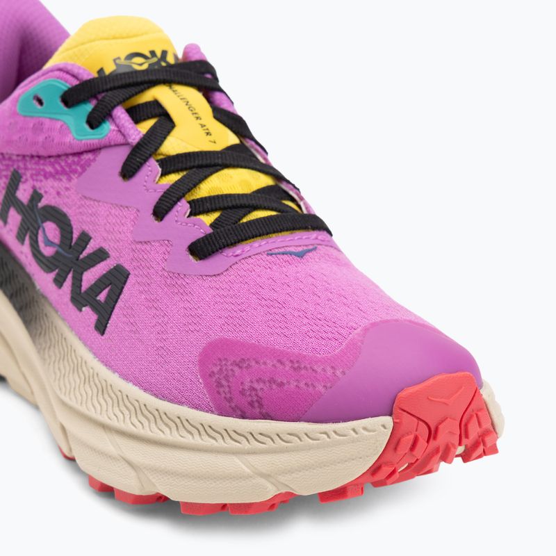 Laufschuhe Damen HOKA Challenger 7 GTX superbloom/oatmeal 7