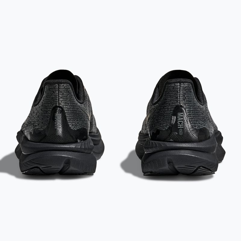 Laufschuhe Herren Kinder HOKA Mach 6 black/black 12