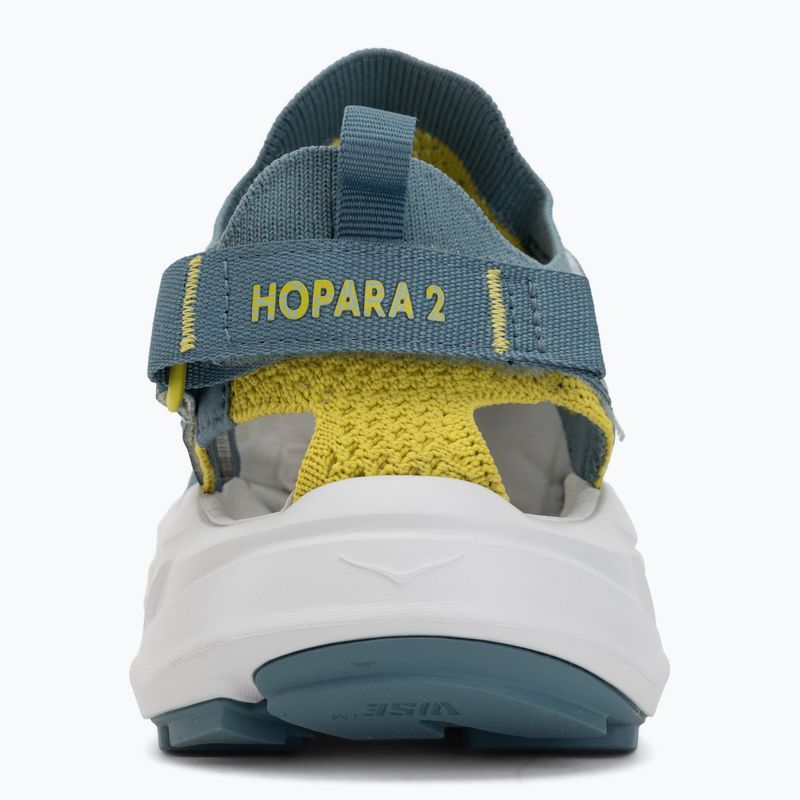 HOKA Herren Hopara 2 druzy/Bergnebel Sandalen 6
