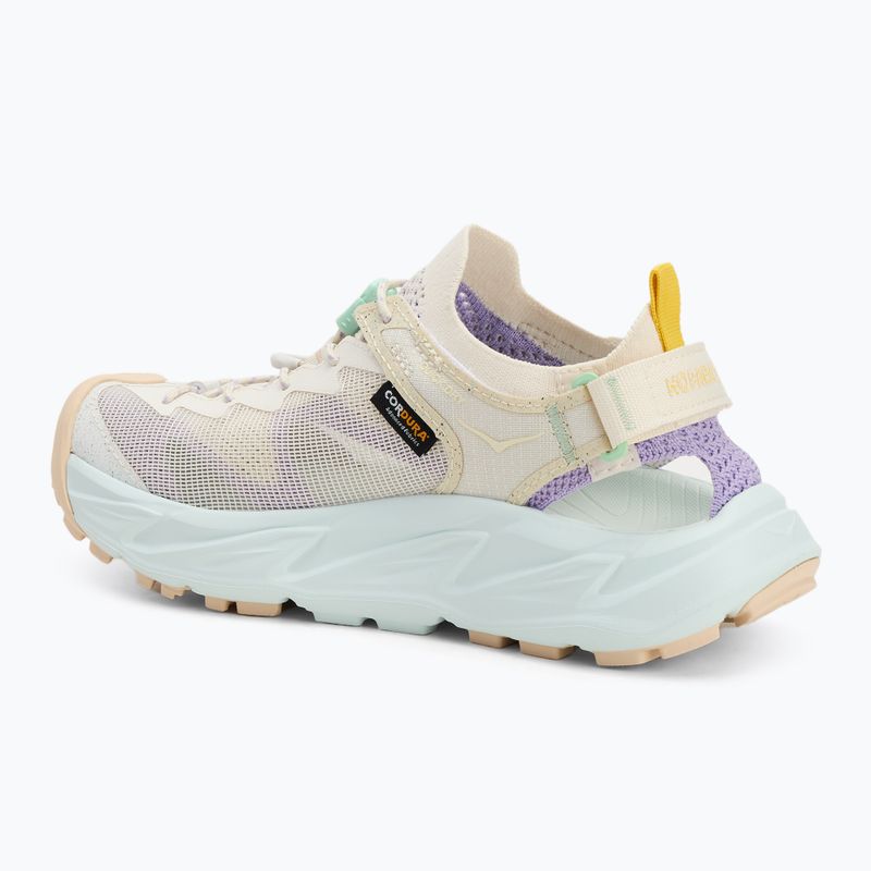 HOKA Damen Hopara 2 alabaster/schnee schmelzen Sandalen 3