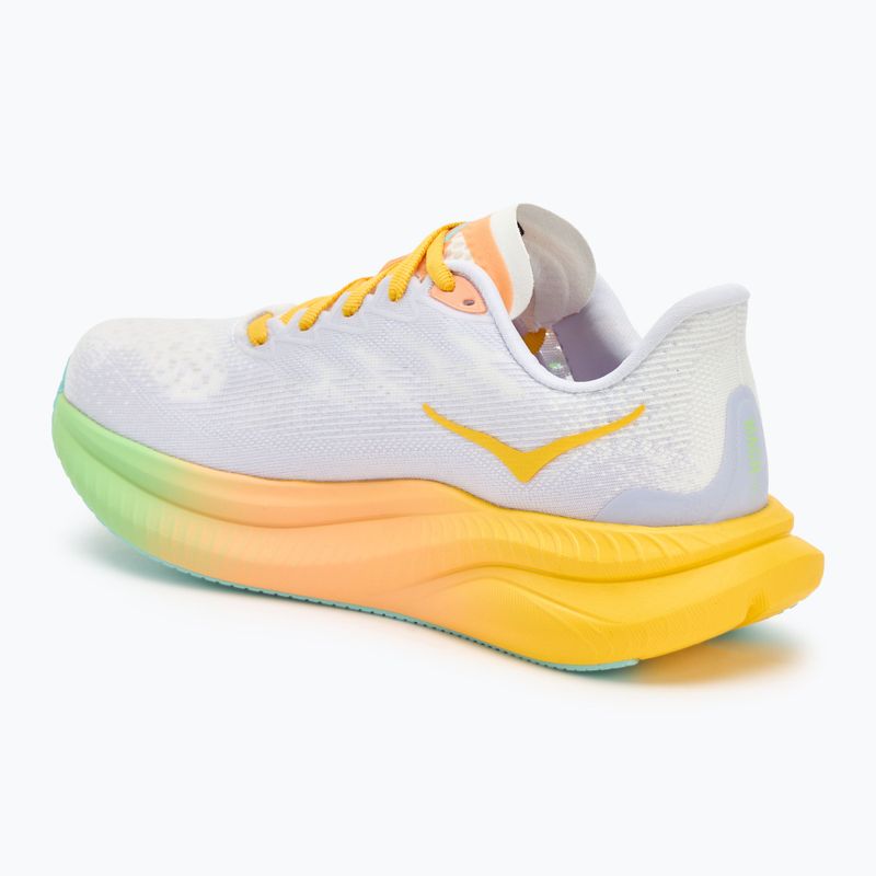 Laufschuhe Herren Damen HOKA Mach 6 frost/starlight glow 3