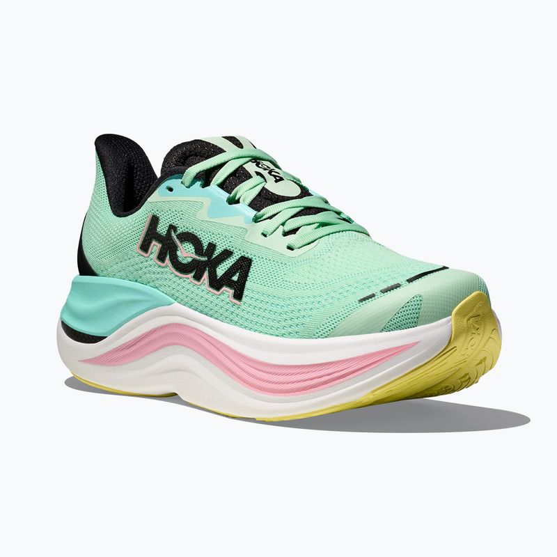 Laufschuhe Damen HOKA Skyward X mint fluorite/blue spark 8