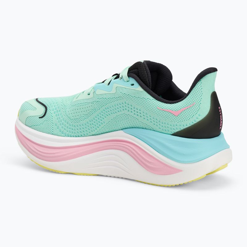 Damen Laufschuhe HOKA Skyward X mint fluorite/blauer Funke 3