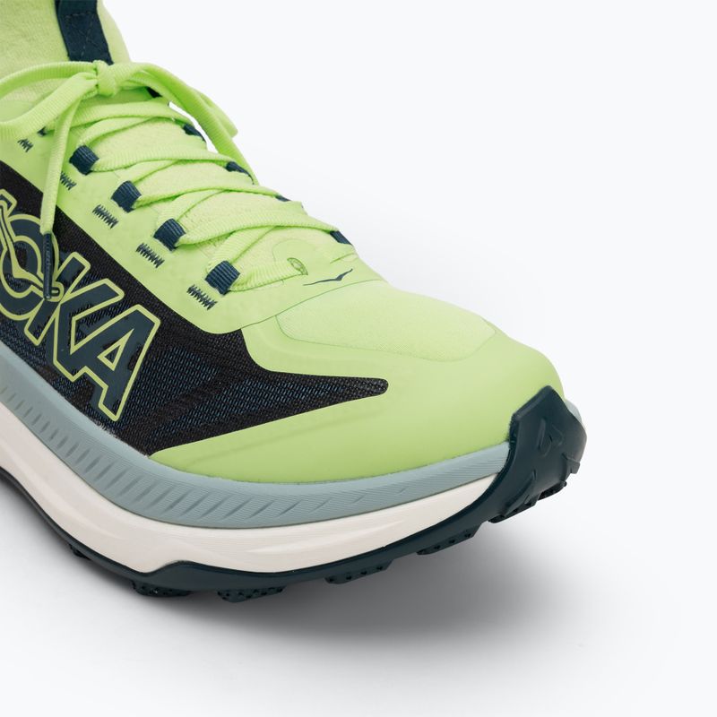 Laufschuhe Herren HOKA Tecton X 3 tart apple/blue twilight 7