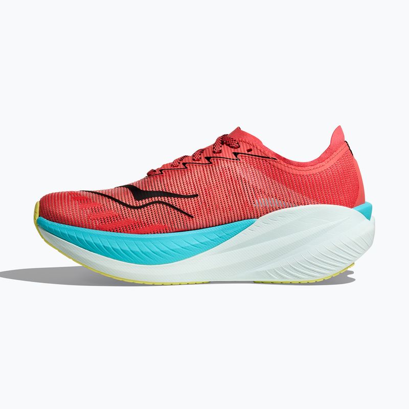 Damen Laufschuhe HOKA Mach X 2 grapefruit/electric coral 11