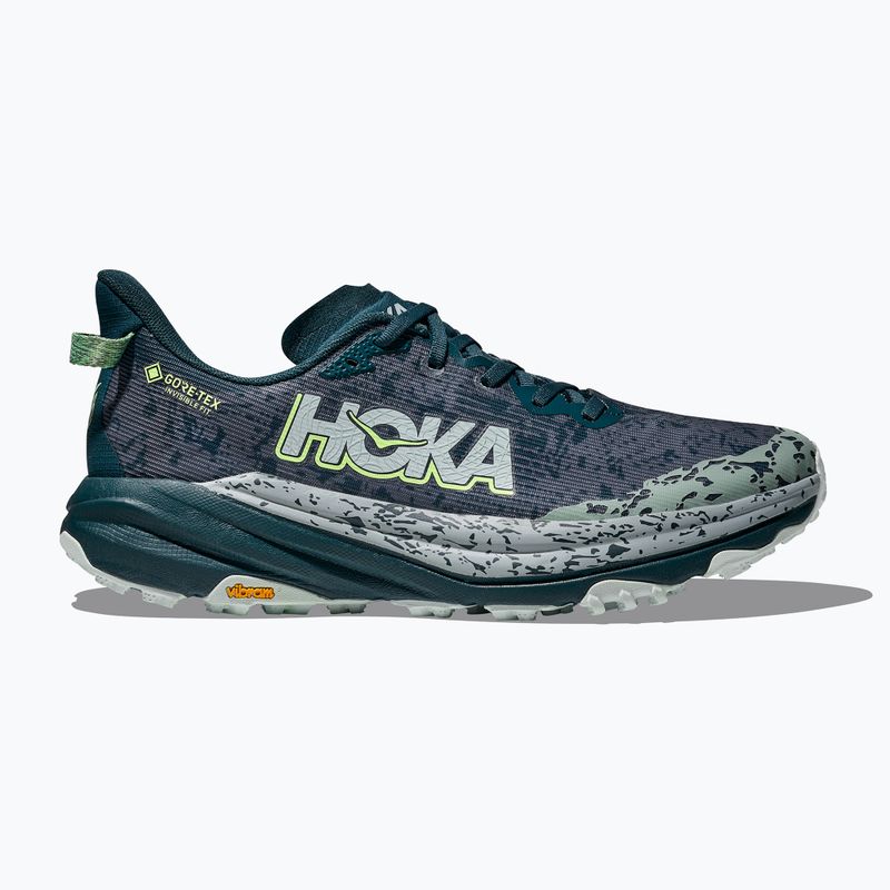 Herren Laufschuhe HOKA Speedgoat 6 GTX blau twilight/druzy 2