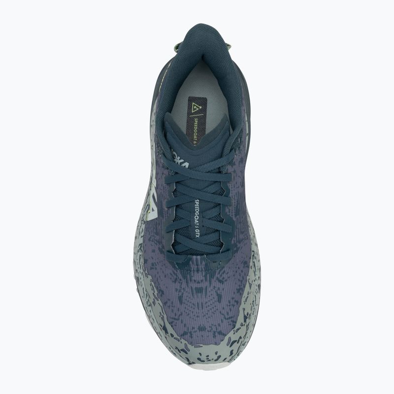 Laufschuhe Herren HOKA Speedgoat 6 GTX blue twilight/druzy 5