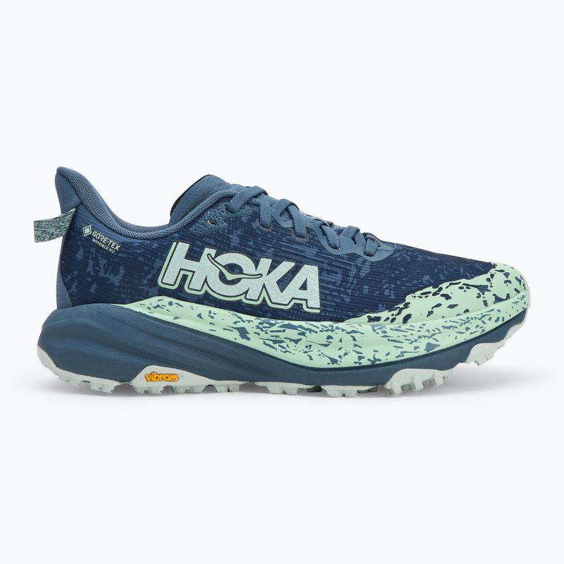 Laufschuhe Herren Damen HOKA Speedgoat 6 GTX thunder cloud/mint fluorite 2