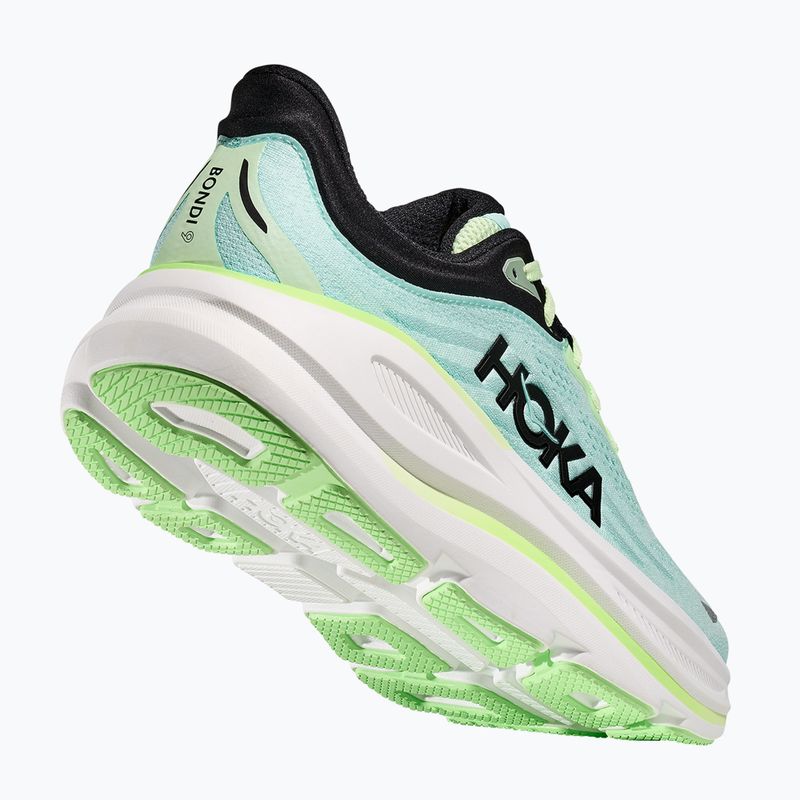 HOKA Herren Laufschuhe Bondi 9 luna moth/schwarz 4