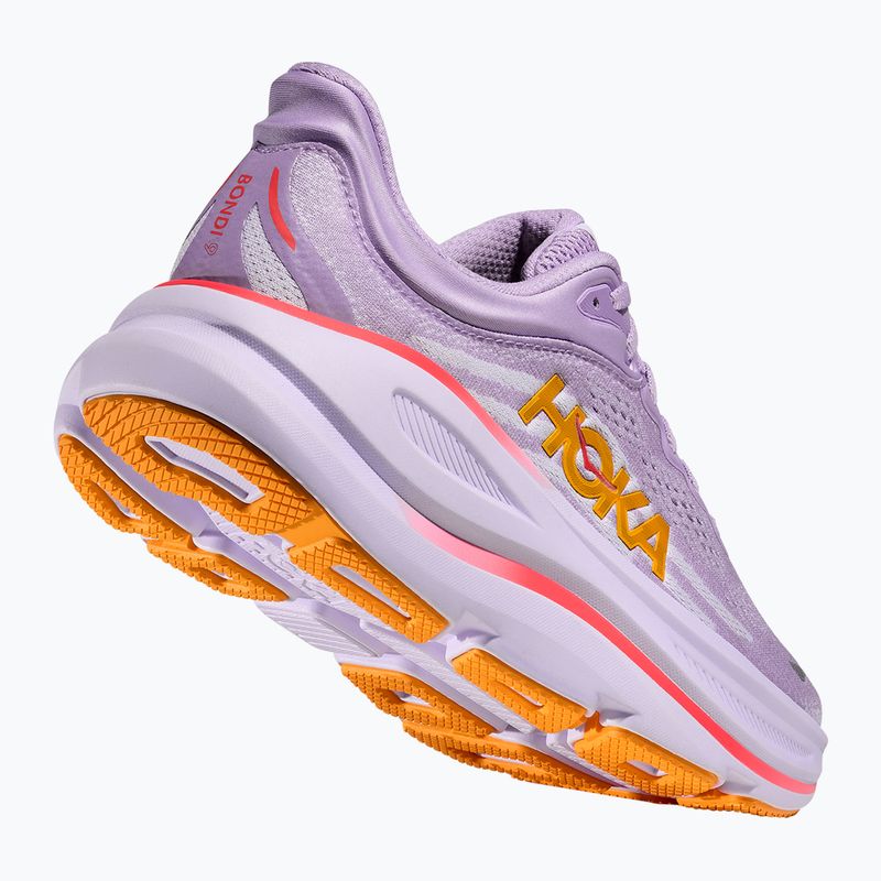 Damen Laufschuhe HOKA Bondi 9 aster flower/starlight glow 4