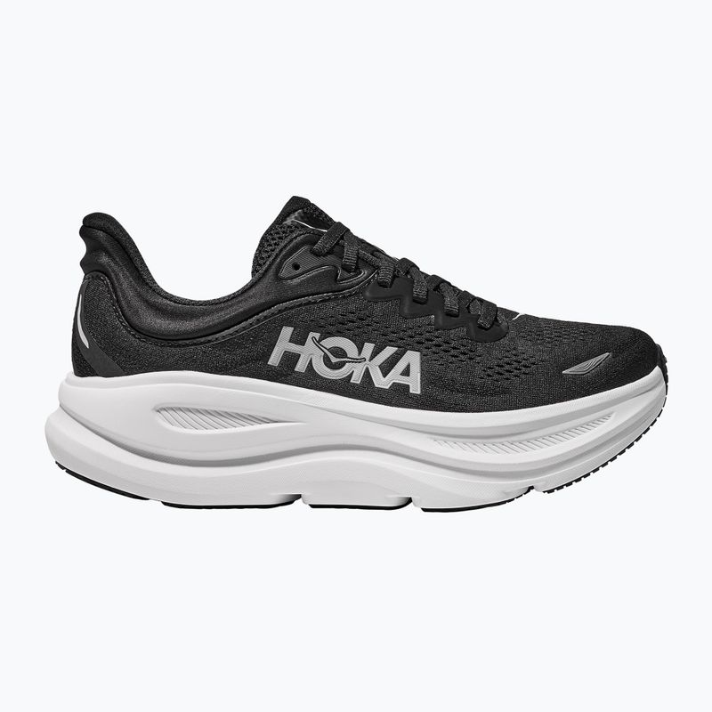 Herren Laufschuhe HOKA Bondi 9 Wide schwarz/weiss 2