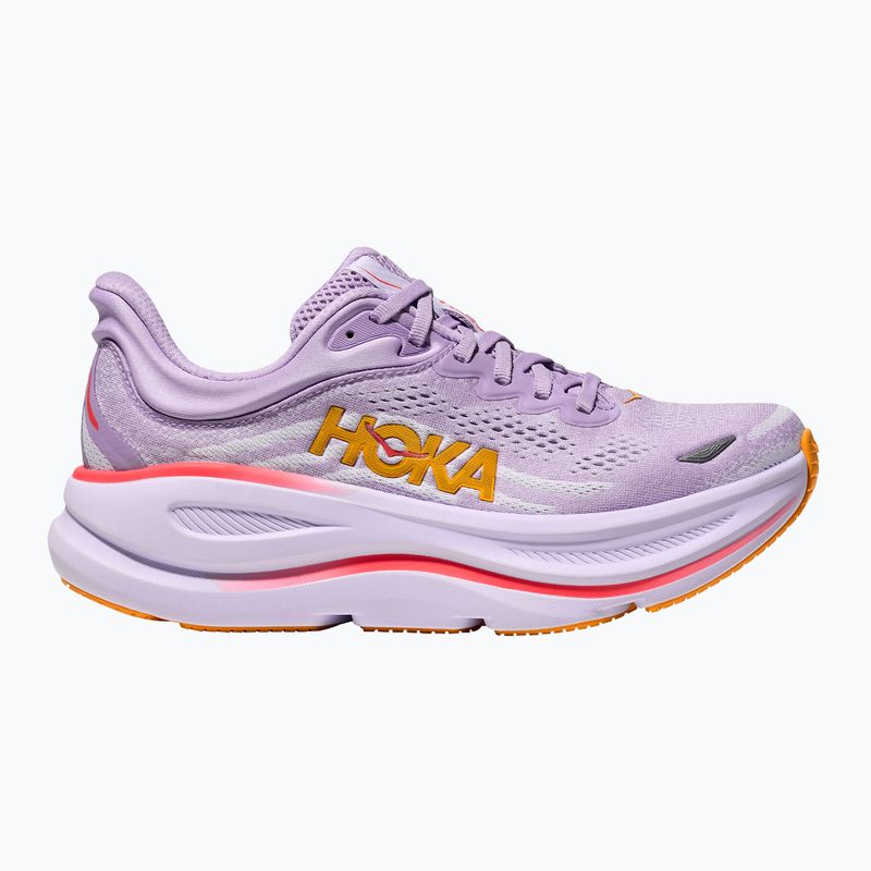 Damen Laufschuhe HOKA Bondi 9 Wide aster flower/starlight glow 2