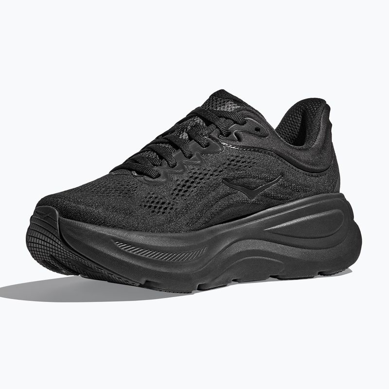 Damen Laufschuhe HOKA Bondi 9 Wide schwarz/schwarz 4