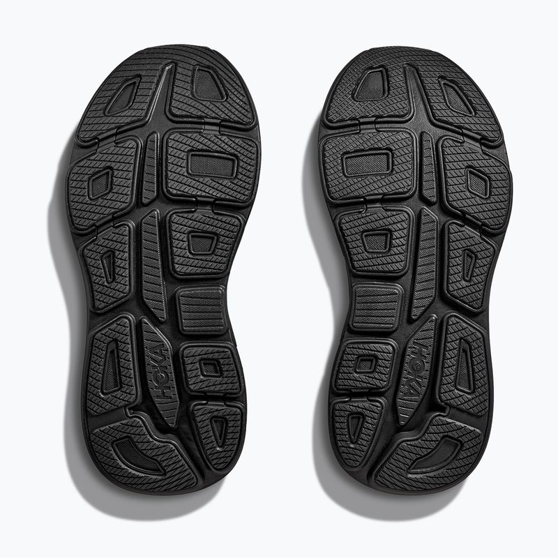 Damen Laufschuhe HOKA Bondi 9 Wide schwarz/schwarz 7
