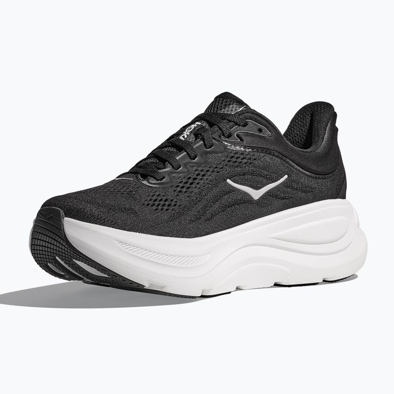 Damen Laufschuhe HOKA Bondi 9 Wide schwarz/weiss 4