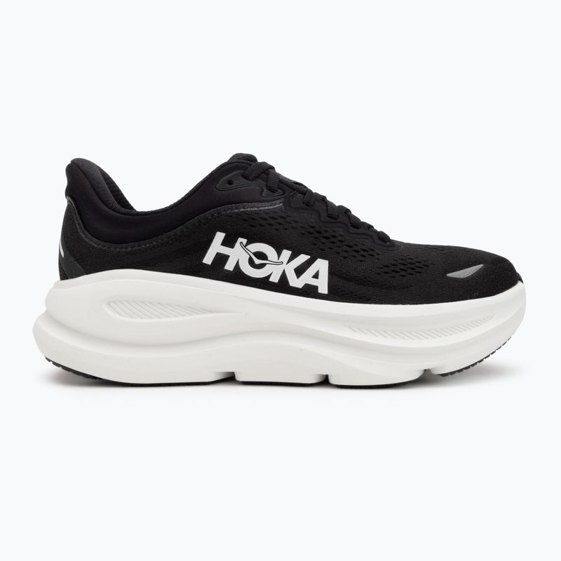 Damen Laufschuhe HOKA Bondi 9 Wide schwarz/weiss 2