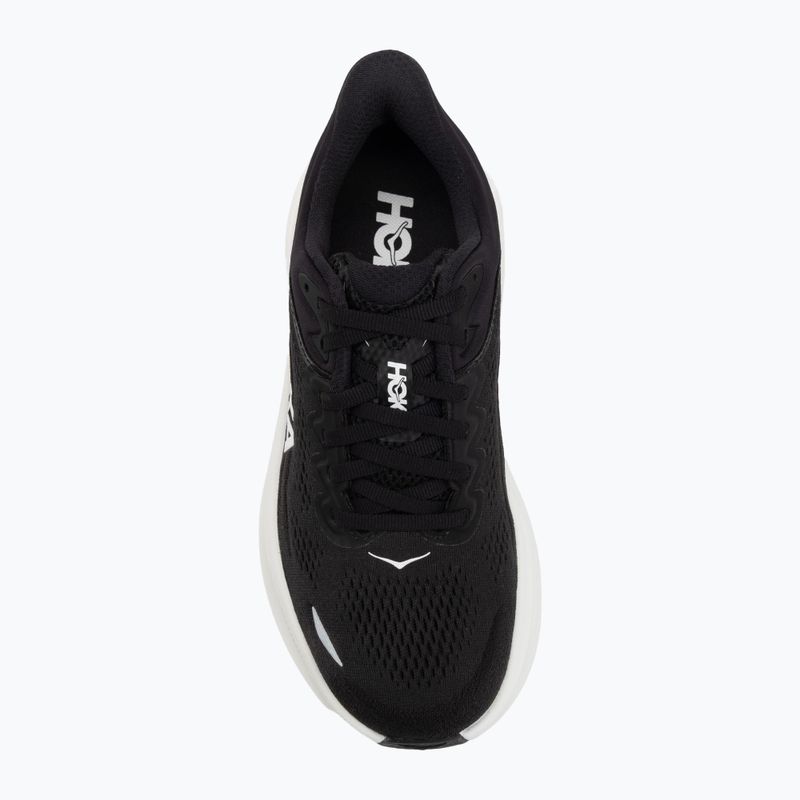 Damen Laufschuhe HOKA Bondi 9 Wide schwarz/weiss 5