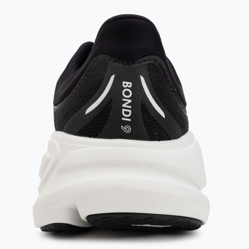 Damen Laufschuhe HOKA Bondi 9 Wide schwarz/weiss 6