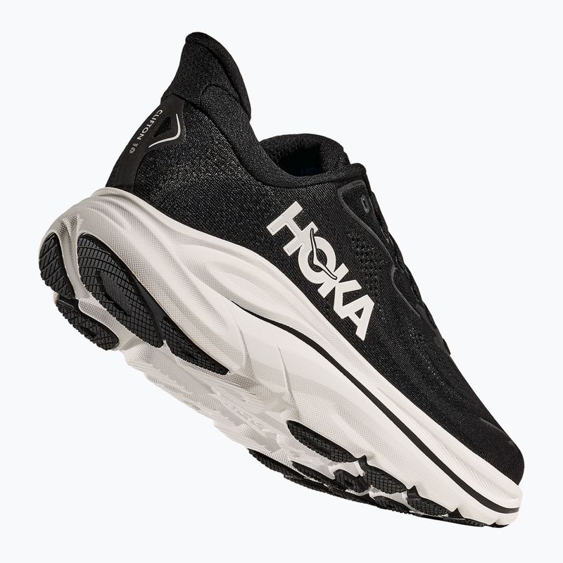 Herren Laufschuhe HOKA Clifton 10 schwarz/weiß 5