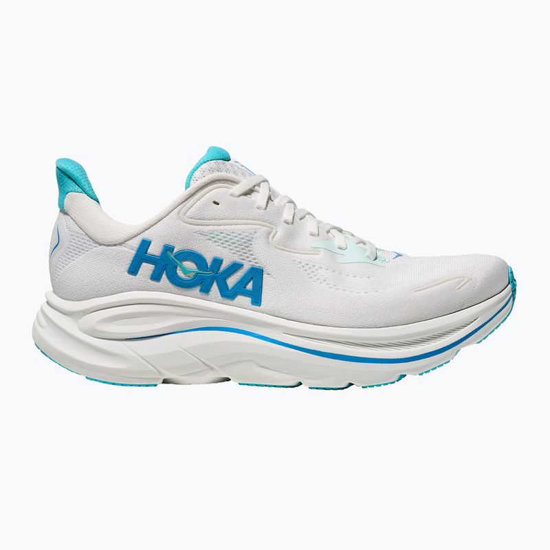 Herren Laufschuhe HOKA Clifton 10 weiß/skandinavisch blau 9