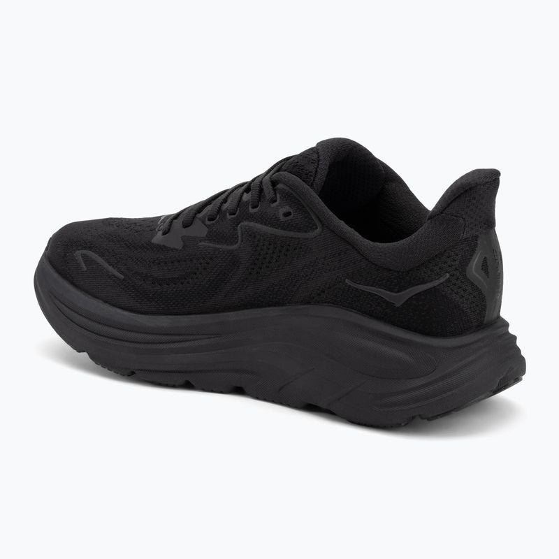 Damen Laufschuhe HOKA Clifton 10 schwarz/schwarz 3