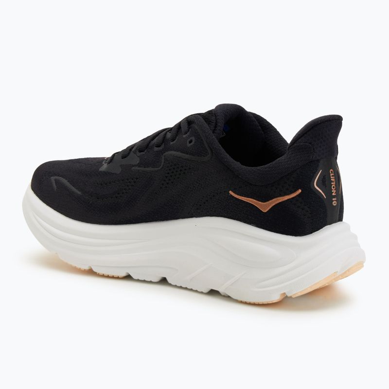 Damen Laufschuhe HOKA Clifton 10 schwarz/rosa gold 3