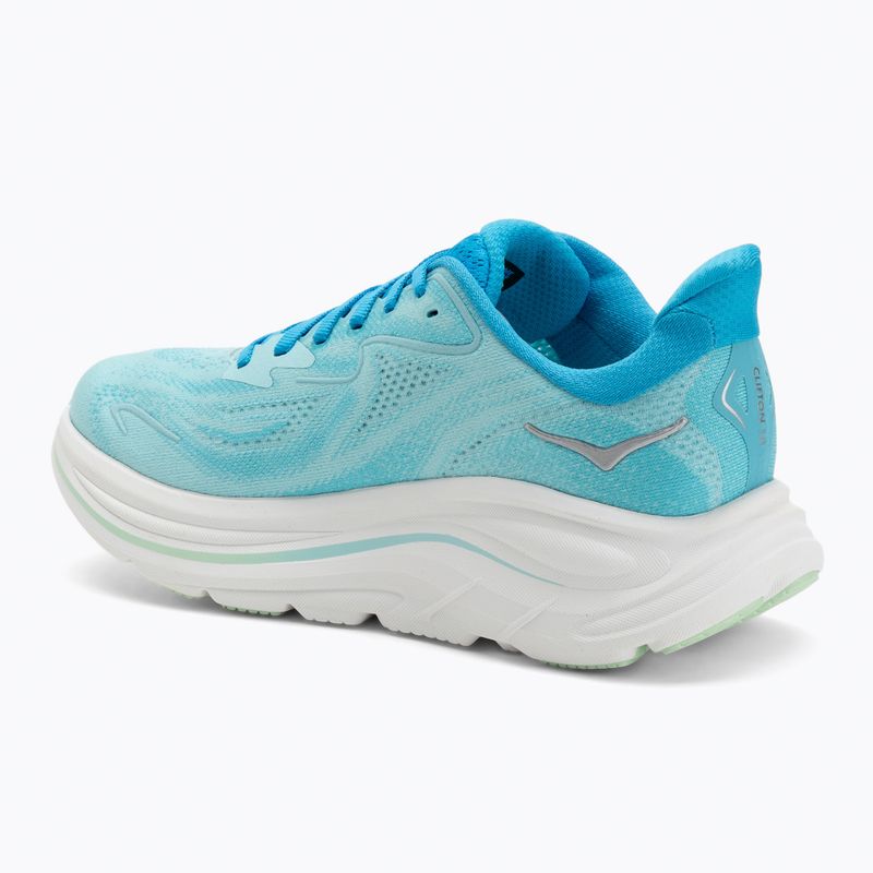 Damen Laufschuhe HOKA Clifton 10 skyward blau/cielo blau 3