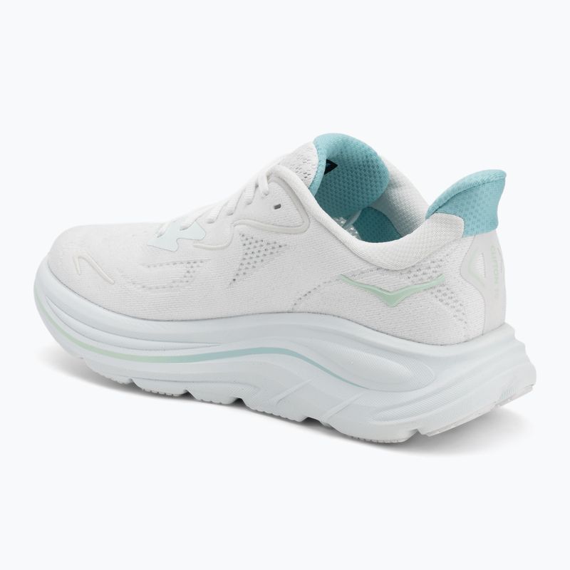 Damen Laufschuhe HOKA Clifton 10 weiß/cielo blau 3