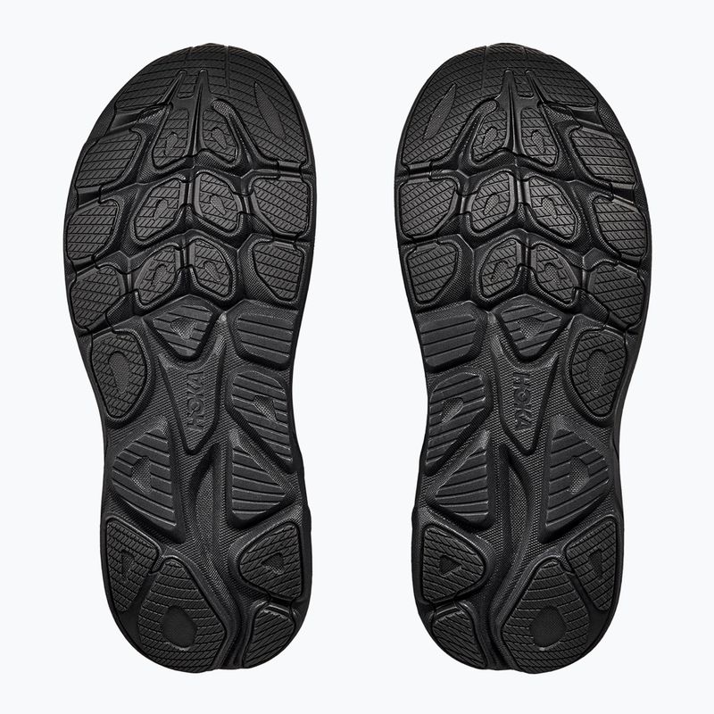 Herren Laufschuhe HOKA Clifton 10 Wide schwarz/schwarz 7
